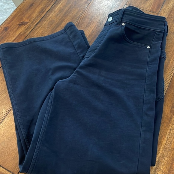 CALIA Women's High Rise Kickback Wide Leg Pant Indigo Sky Blue Sz 6 - Picture 11 of 16